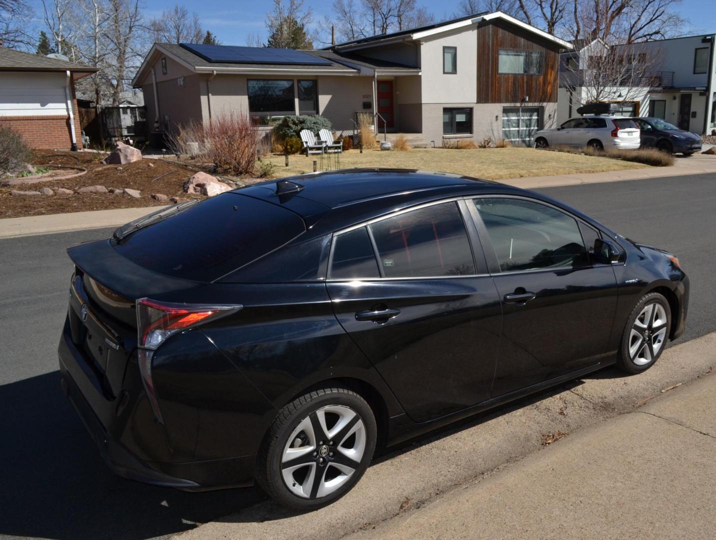 2016 Black /Black Toyota Prius 3 Touring (JTDKARFU2G3) with an 1.8L L4 DOHC 16V HYBRID engine, CVT transmission, located at 2510 47th St. Suite 200, Boulder, CO, 80301, (303) 641-0333, 40.026196, -105.243217 - This Beautiful Utah owned 2016 Toyota Prius Three Touring is a recent acquisition by Boulder Motors. It is finished in Toyota’s Midnight Black Metallic with black interior. The Car Fax and Auto check is clean and Clear. The Colorado title is Clean Clear. Premium Features: [8K] Lower Console/Shi - Photo#7