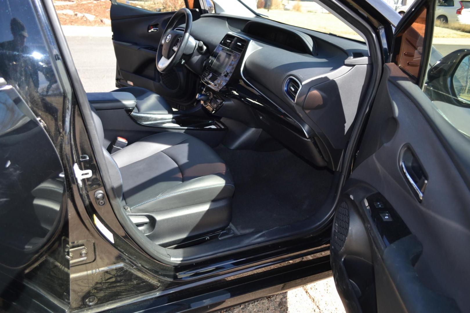 2016 Black /Black Toyota Prius 3 Touring (JTDKARFU2G3) with an 1.8L L4 DOHC 16V HYBRID engine, CVT transmission, located at 2510 47th St. Suite 200, Boulder, CO, 80301, (303) 641-0333, 40.026196, -105.243217 - This Beautiful Utah owned 2016 Toyota Prius Three Touring is a recent acquisition by Boulder Motors. It is finished in Toyota’s Midnight Black Metallic with black interior. The Car Fax and Auto check is clean and Clear. The Colorado title is Clean Clear. Premium Features: [8K] Lower Console/Shi - Photo#21